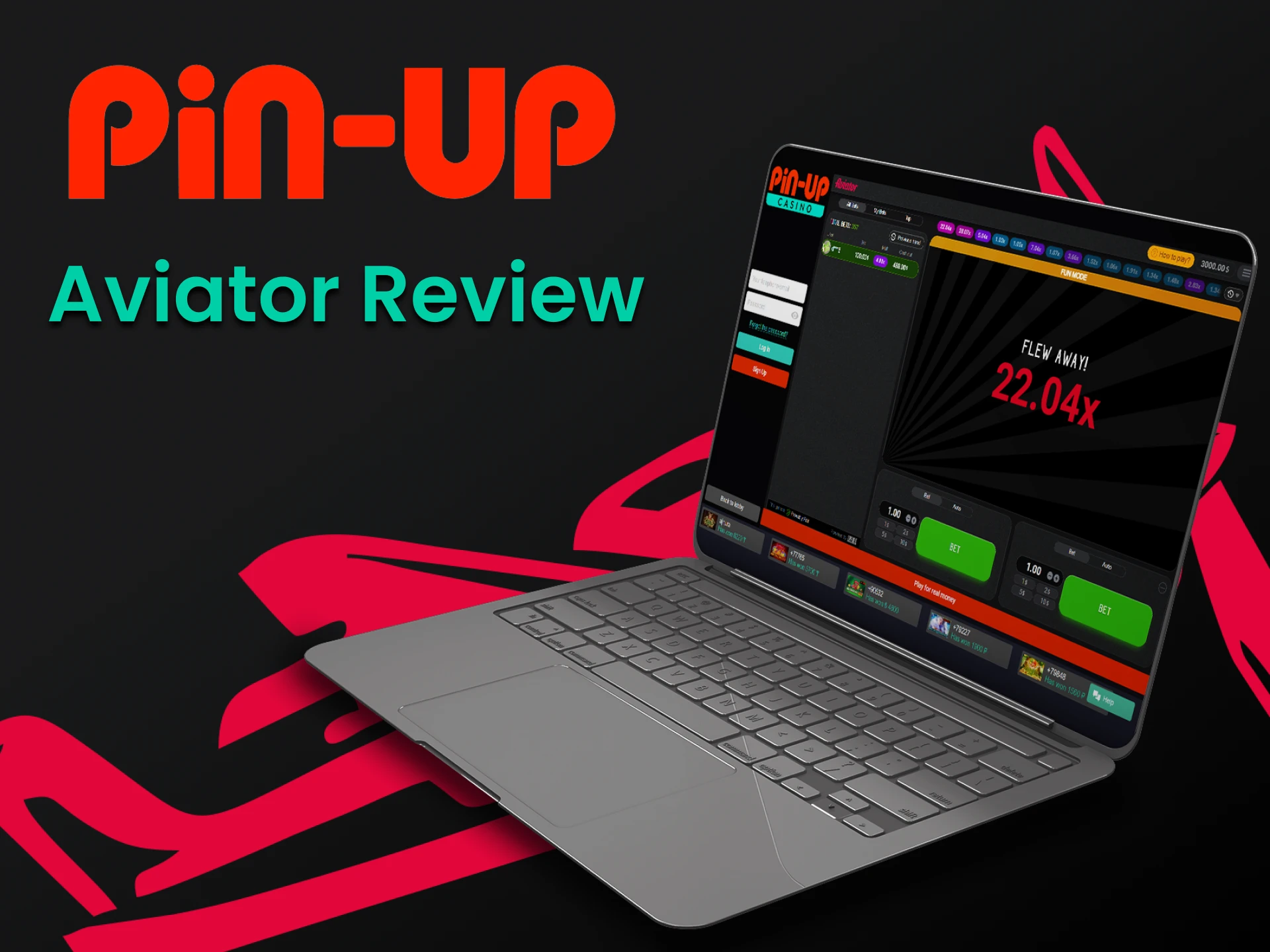 Make your bets more interesting in Pin Up's Aviator game.