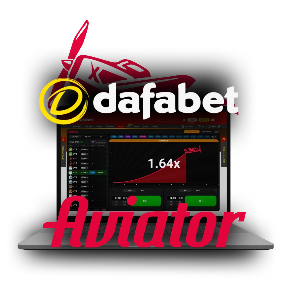 Comece a jogar Aviator no site da Dafabet.