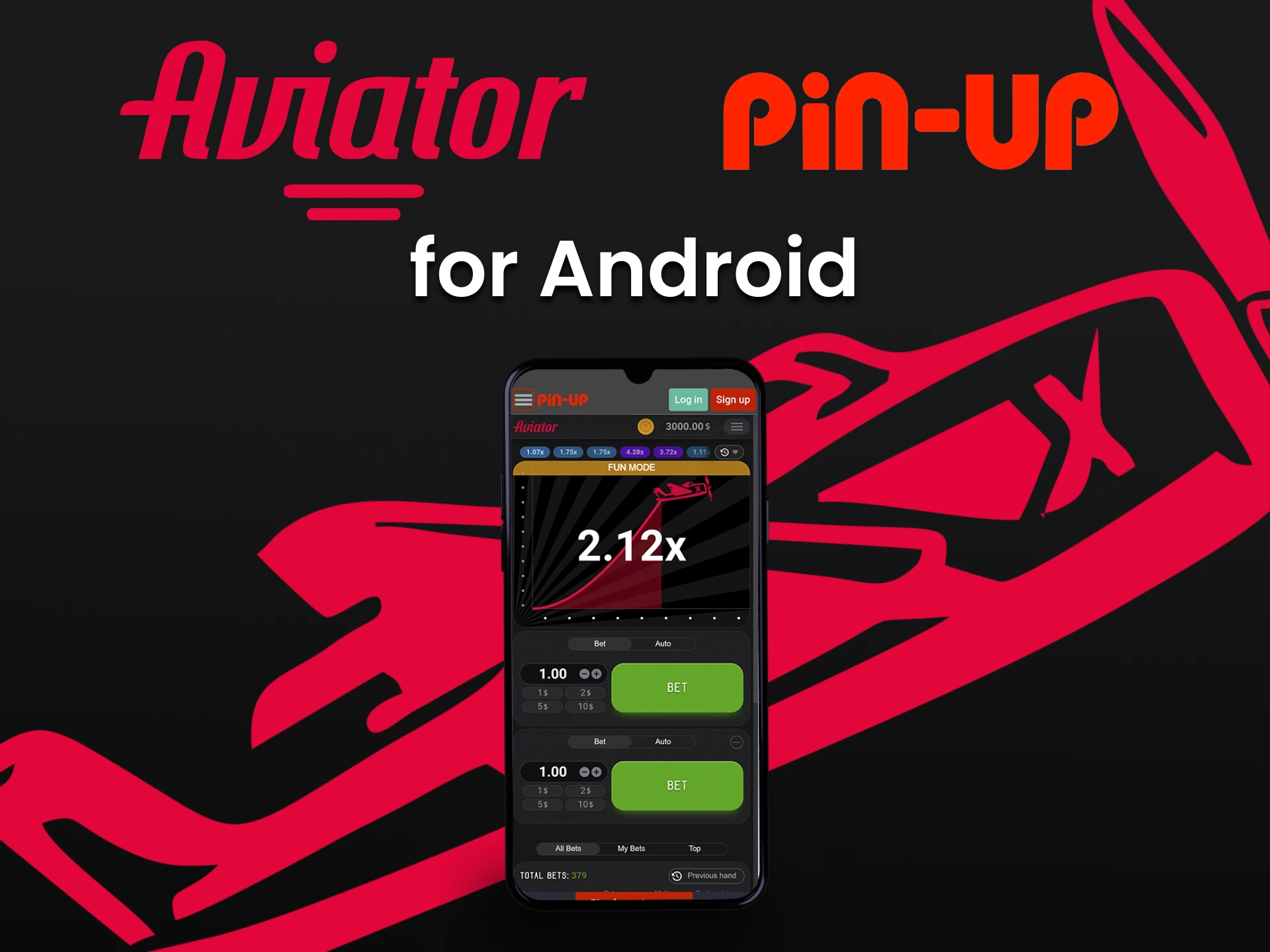 Download the Pin Up app for android.