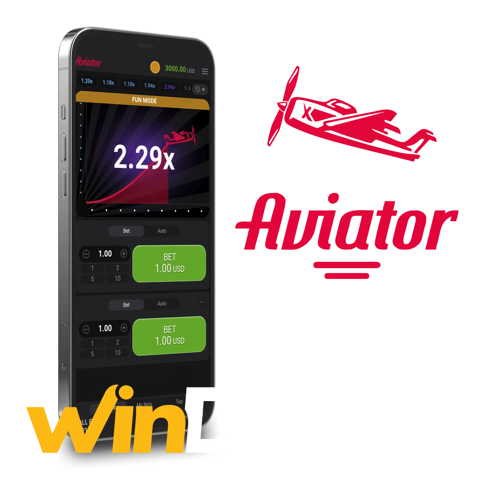 To play Aviator choose WinDaddy.