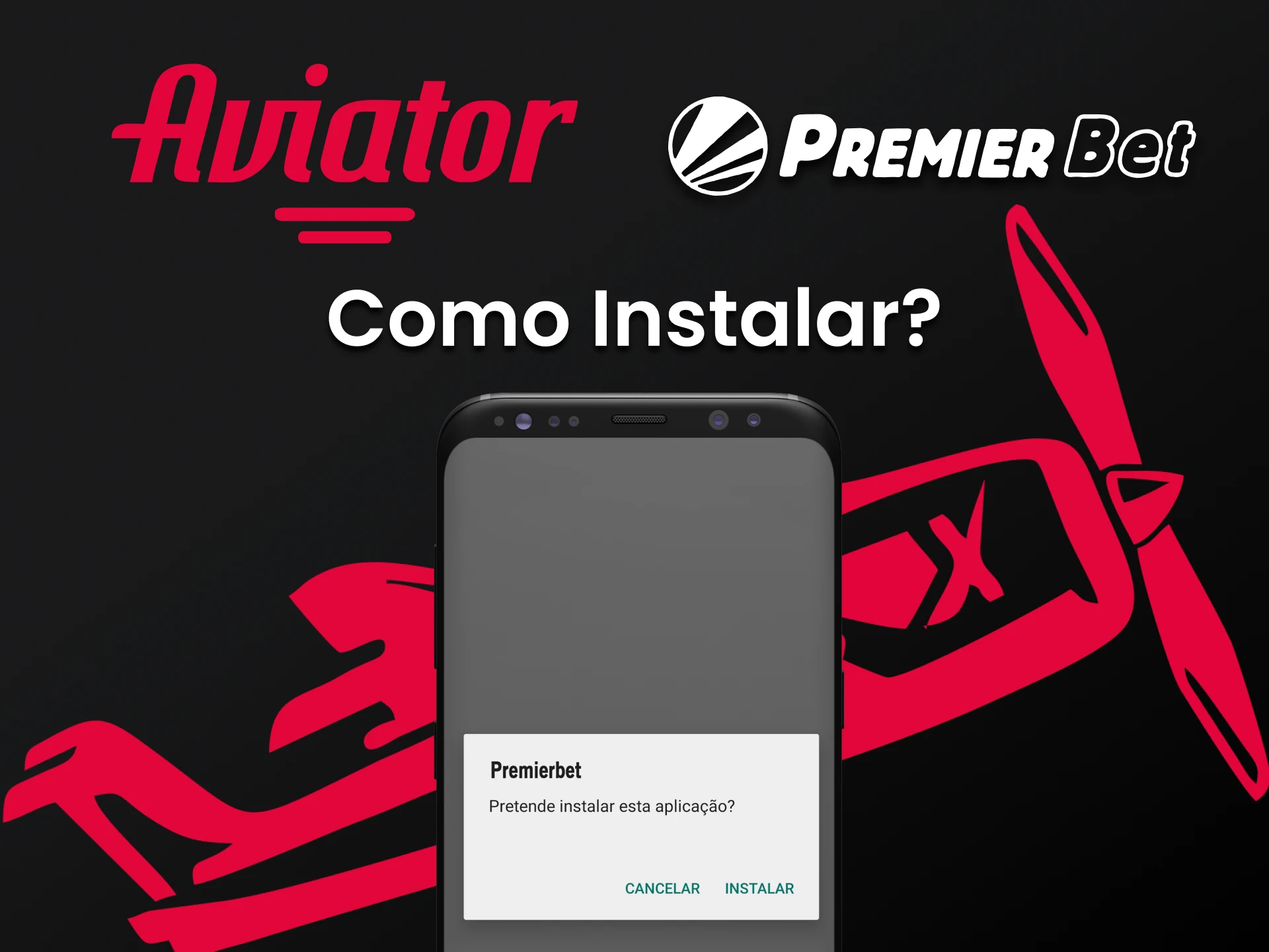 Instale o aplicativo Premierbet para jogar Aviator.