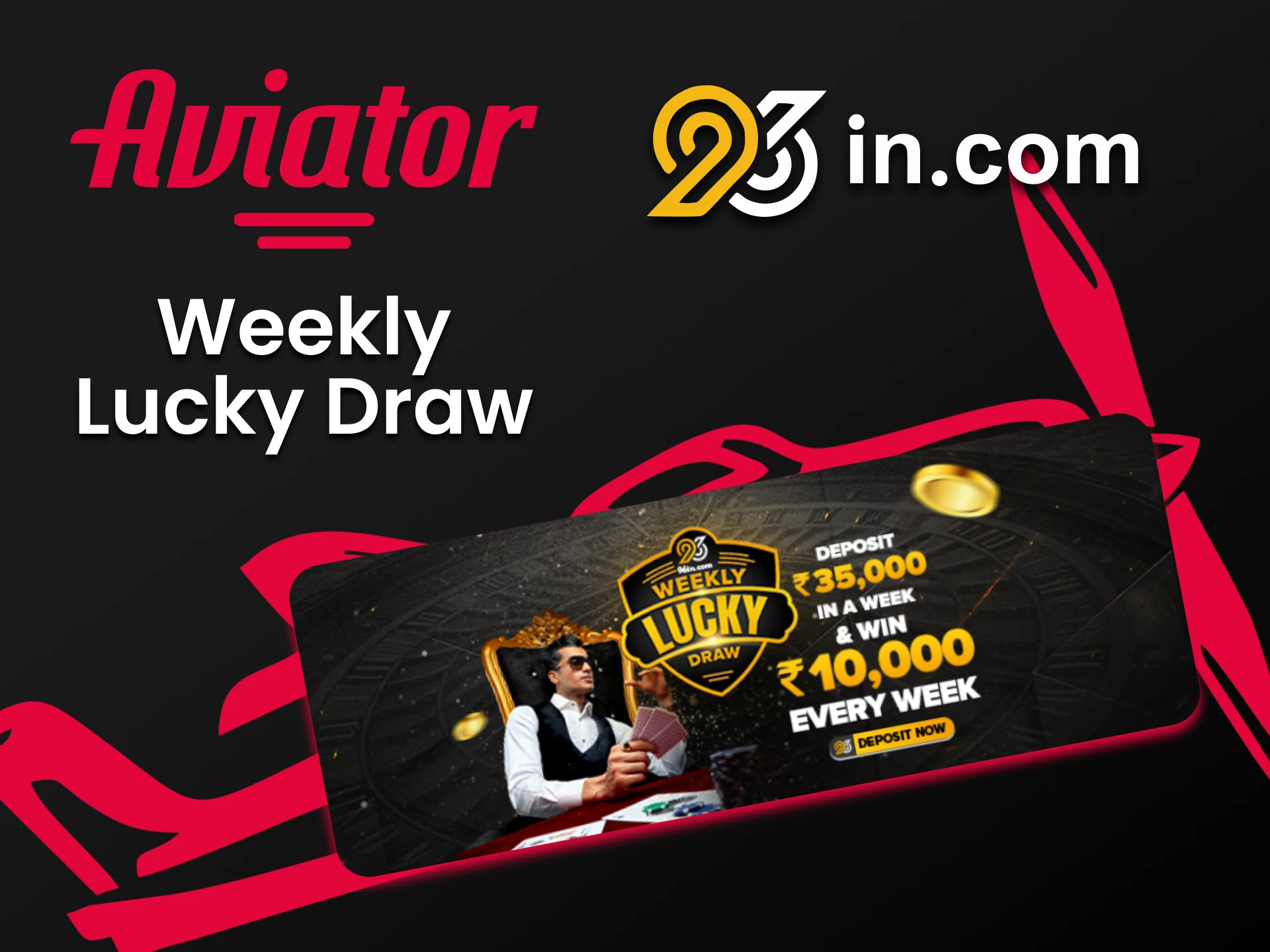 Get a special Aviator bonus from 96in.