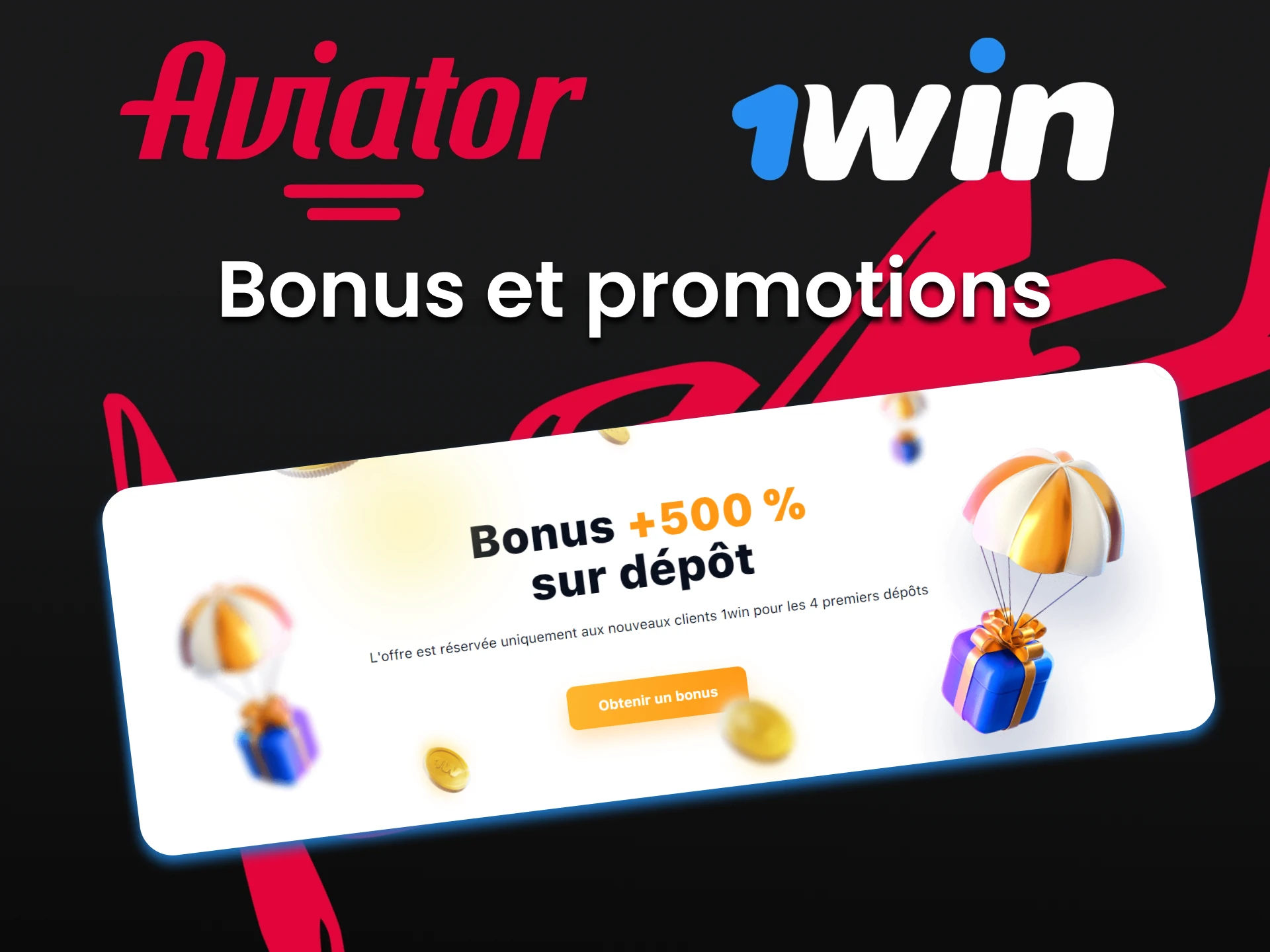 Rejoignez 1win pour jouer à Aviator et obtenir des prix.