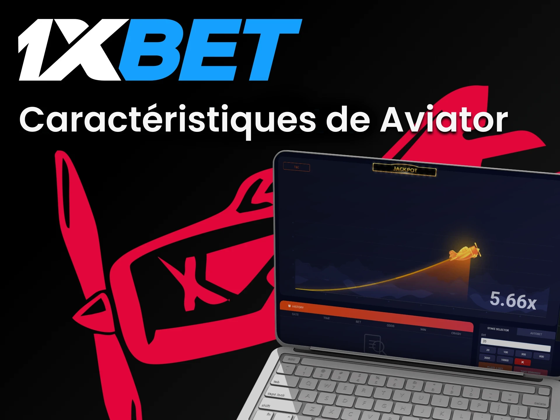 1xbet améliore constamment son service pour jouer à Aviator.