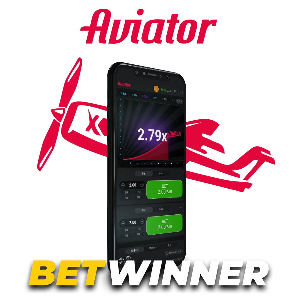 استخدم تطبيق Betwinner للعب Aviator.