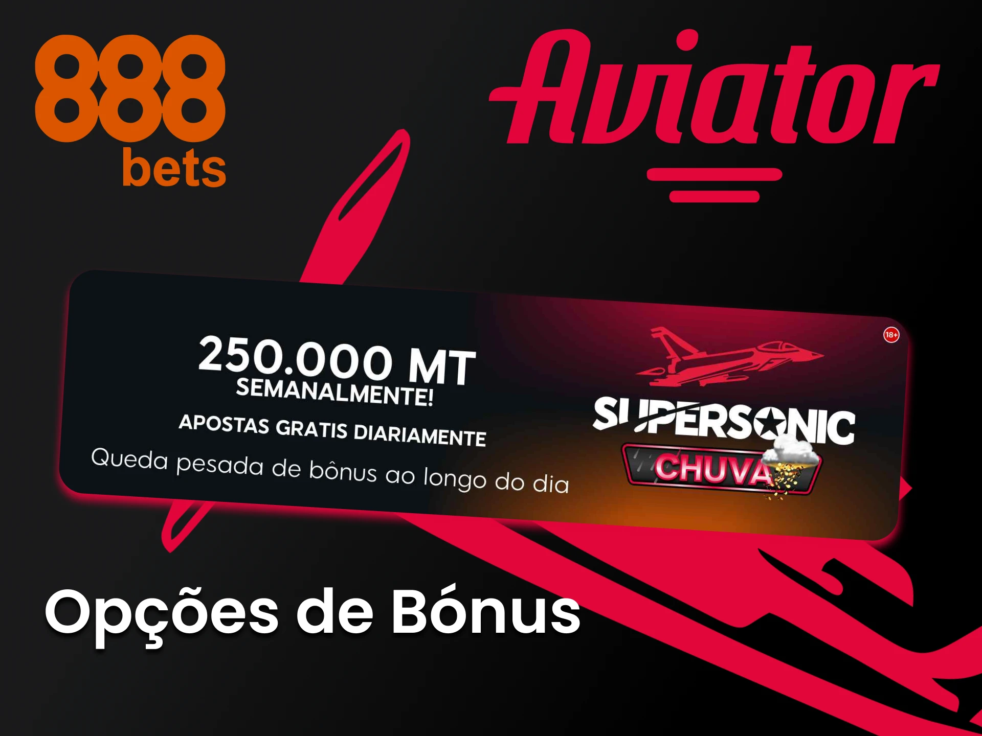 888bets oferece diferentes bônus para jogadores Aviator.