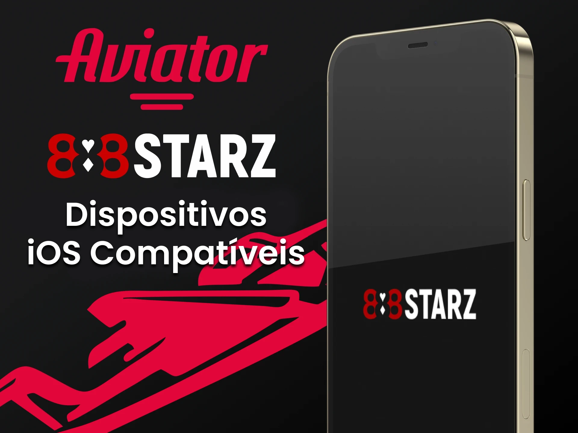 Jogue Aviator através do aplicativo 888starz em seu dispositivo iOS.