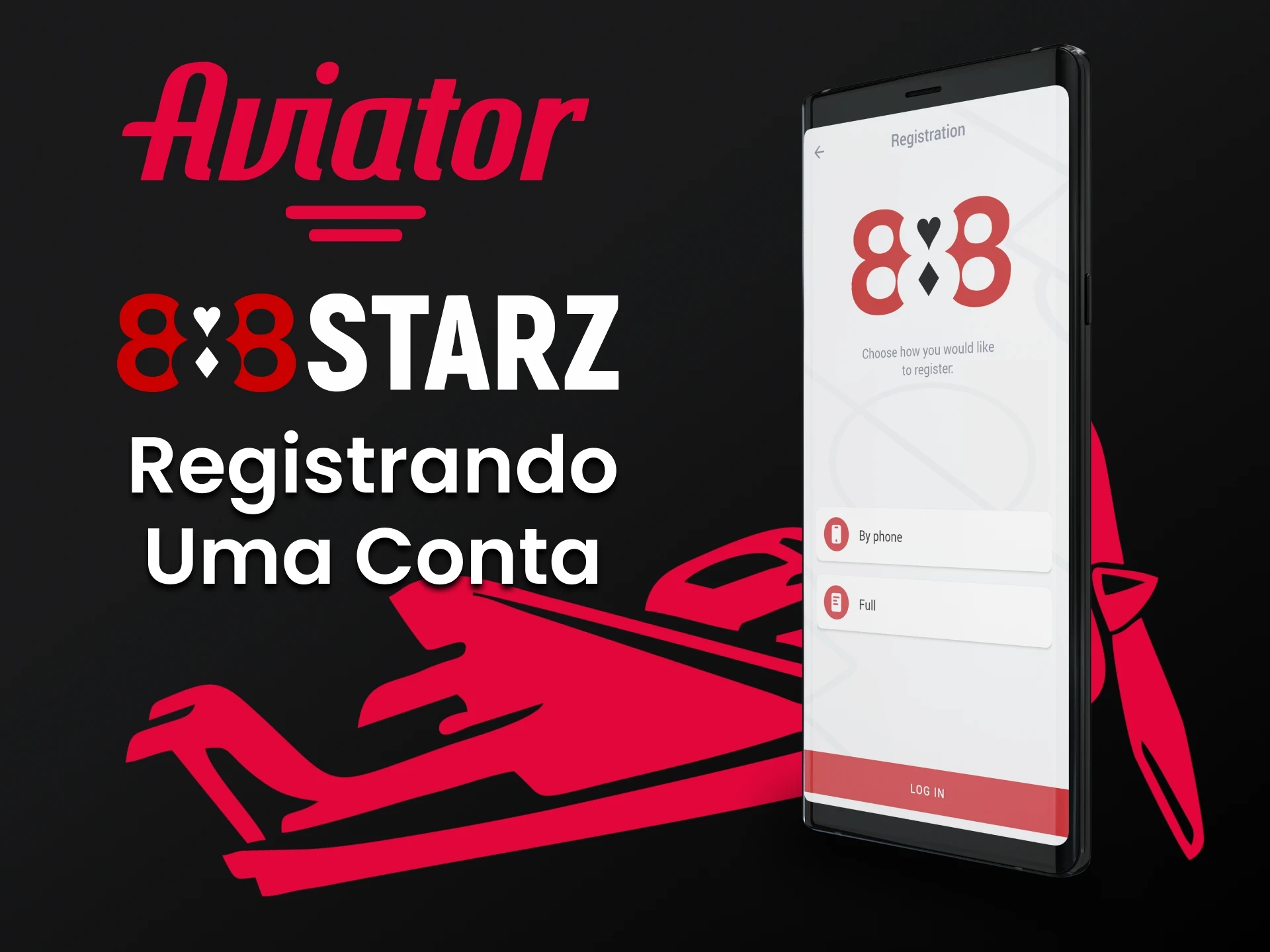 Registre-se no aplicativo 888starz para jogar Aviator.