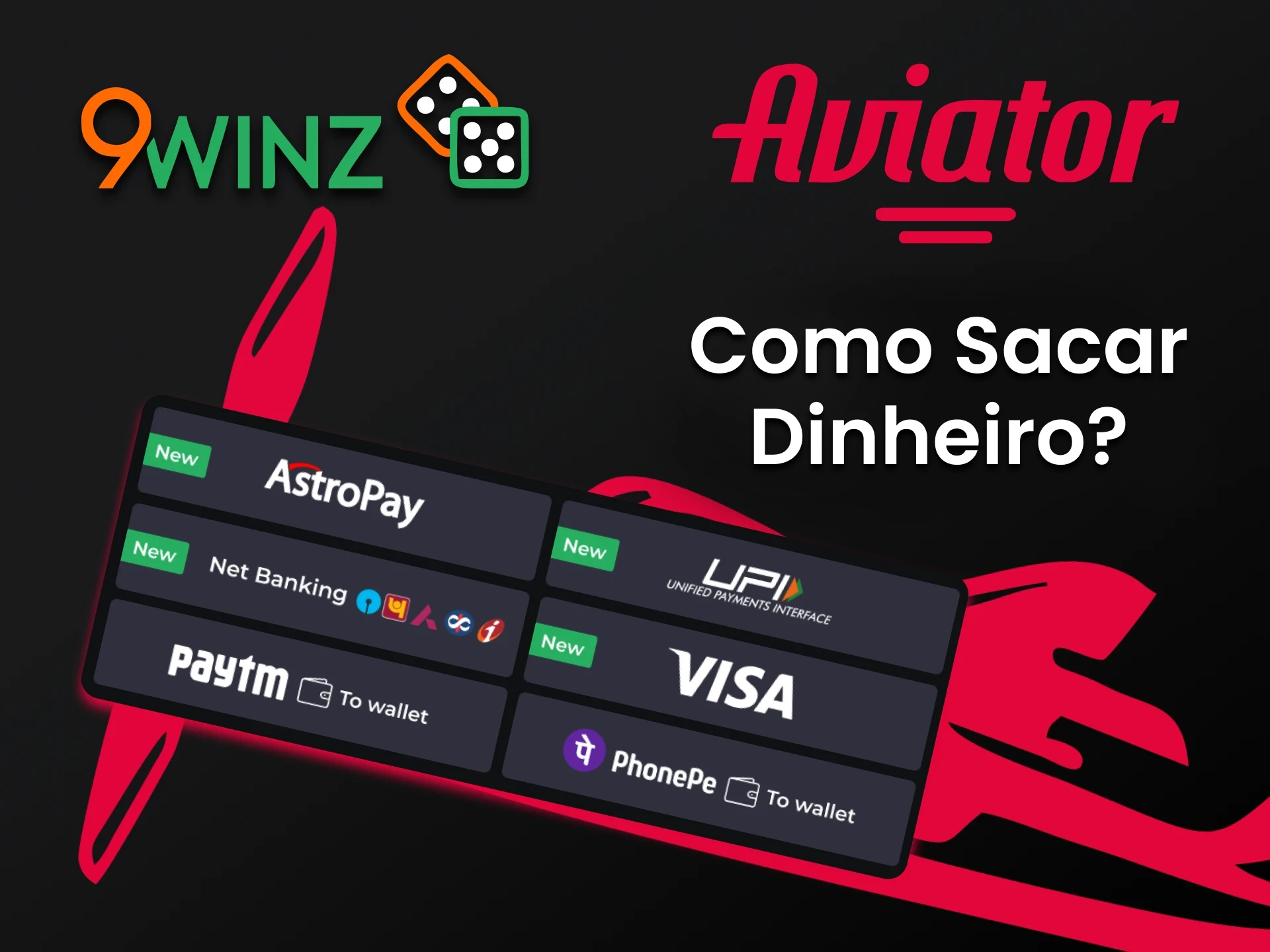 Retire fundos de forma conveniente da 9winz.