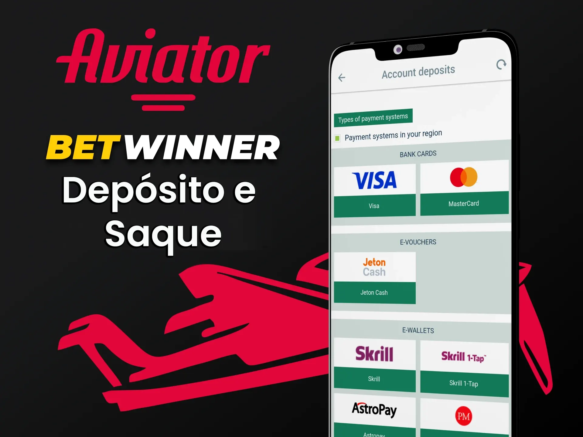 Falaremos sobre os sistemas de pagamento do Aviator no aplicativo Betwinner.