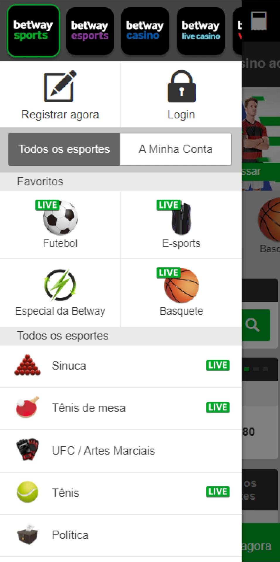 Baixe o aplicativo Betway para jogar Aviator no seu dispositivo Android.