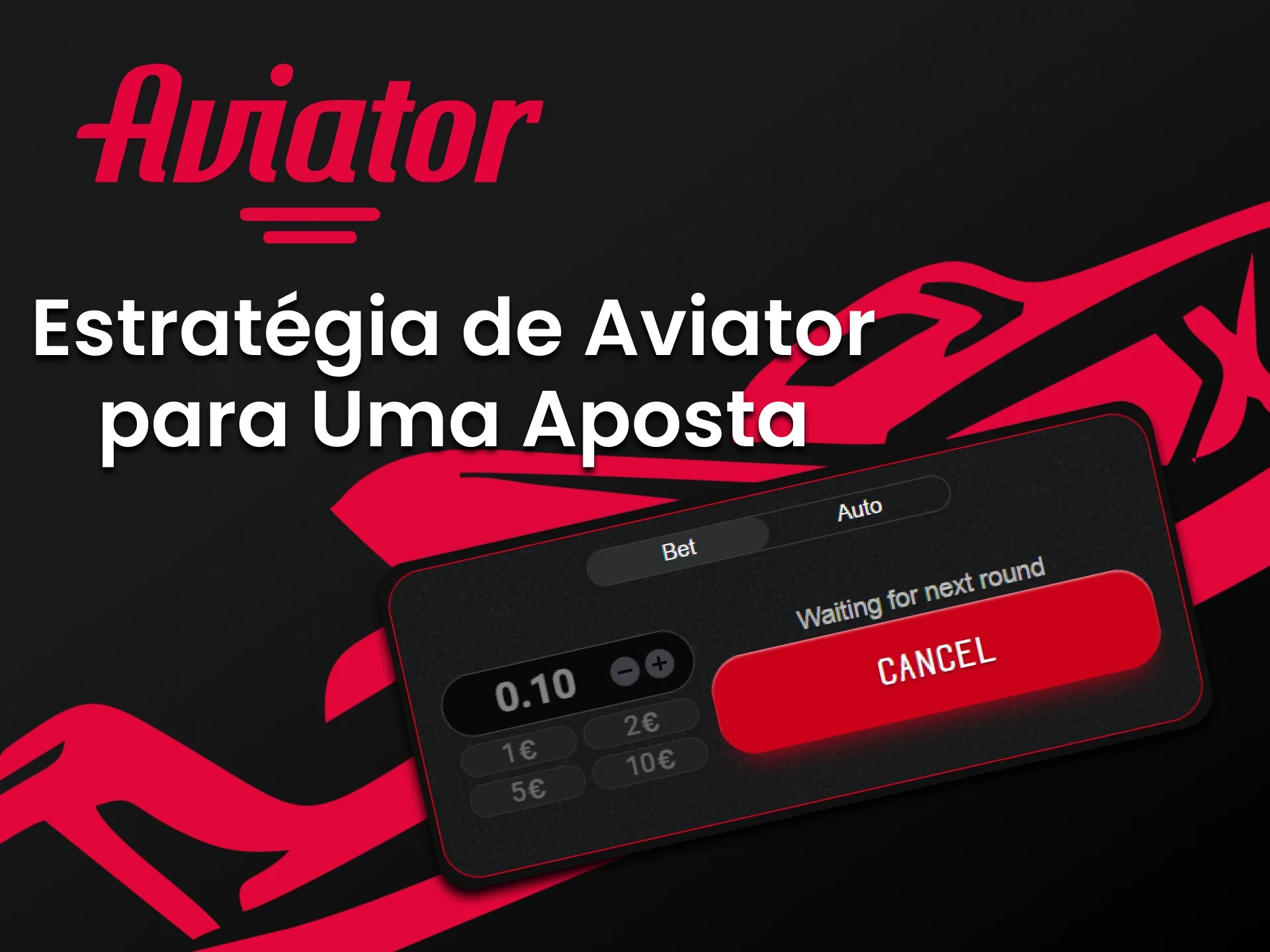 Use uma aposta para aumentar seus ganhos no jogo Aviator.