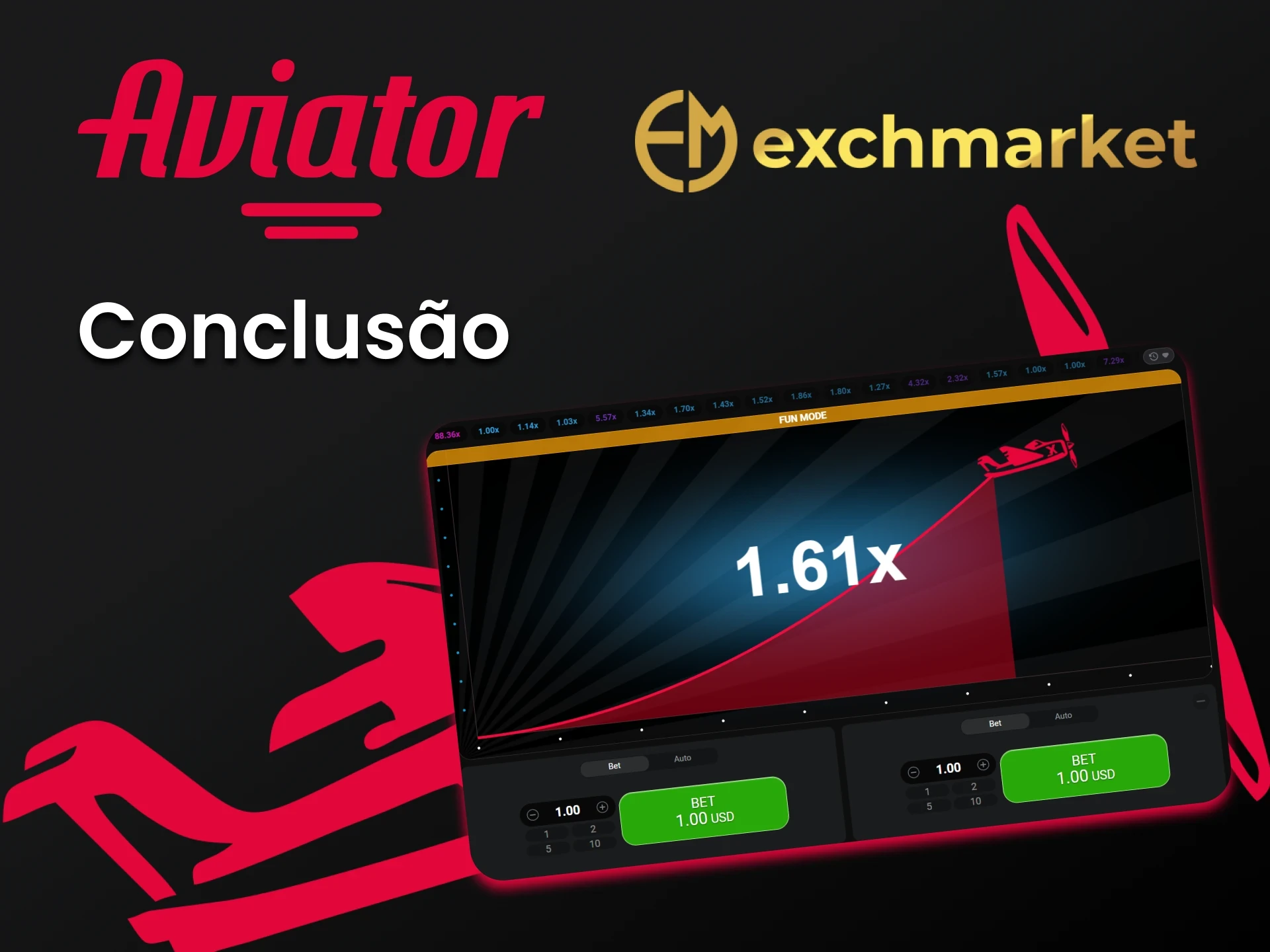 Exhcmarket é a escolha certa para jogar Aviator.