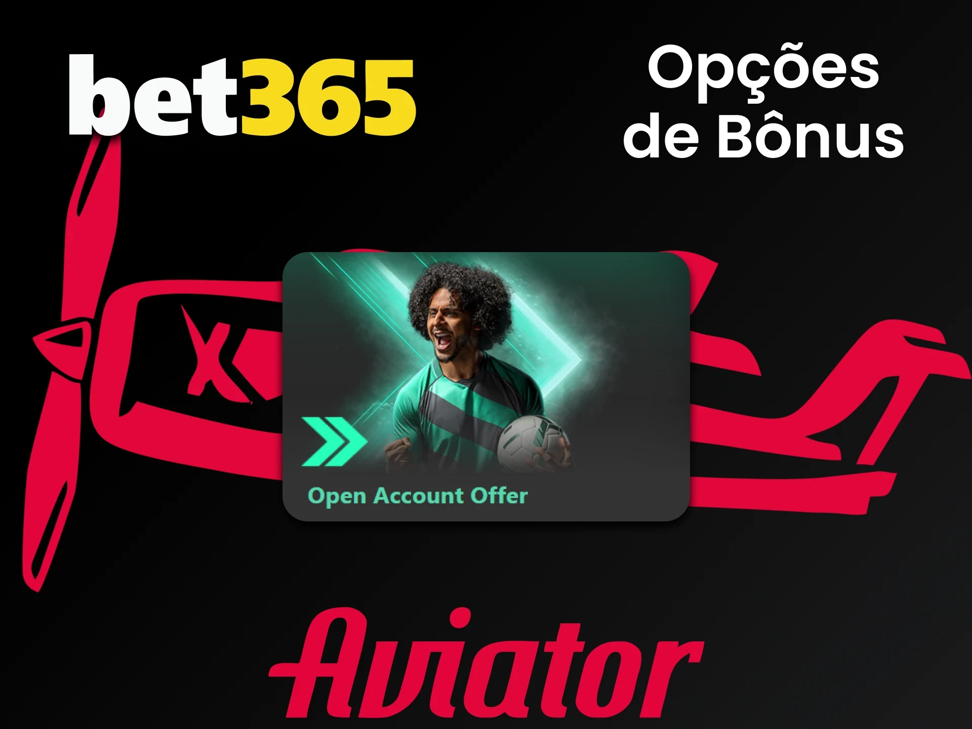 Receba bônus por jogar Aviator da Bet365.