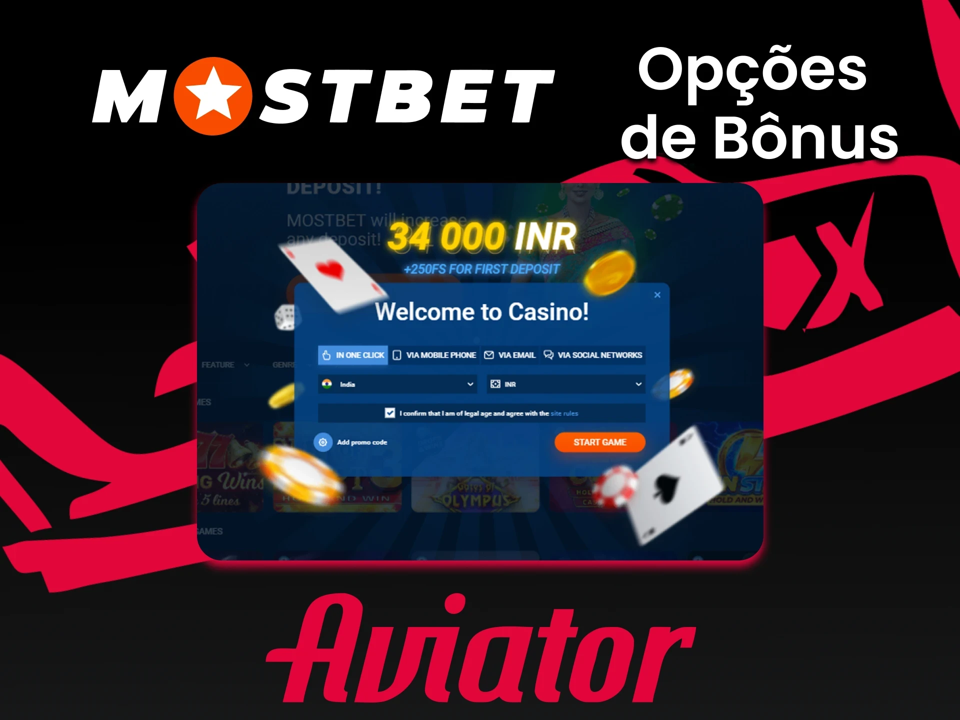 Receba um bônus da Mostbet por vitórias no jogo Aviator.