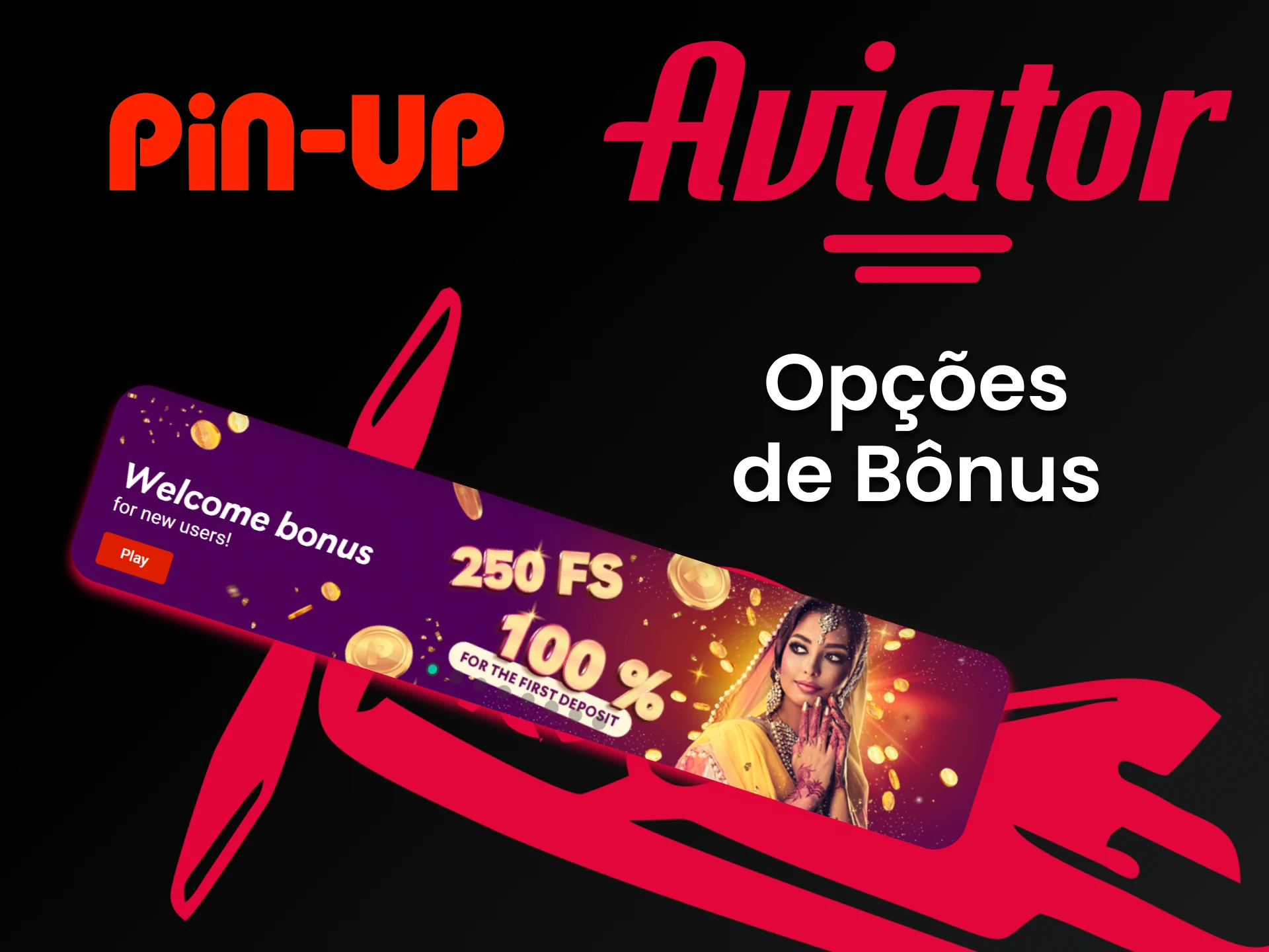 Receba um bônus de Pin Up por vitórias no jogo Aviator.