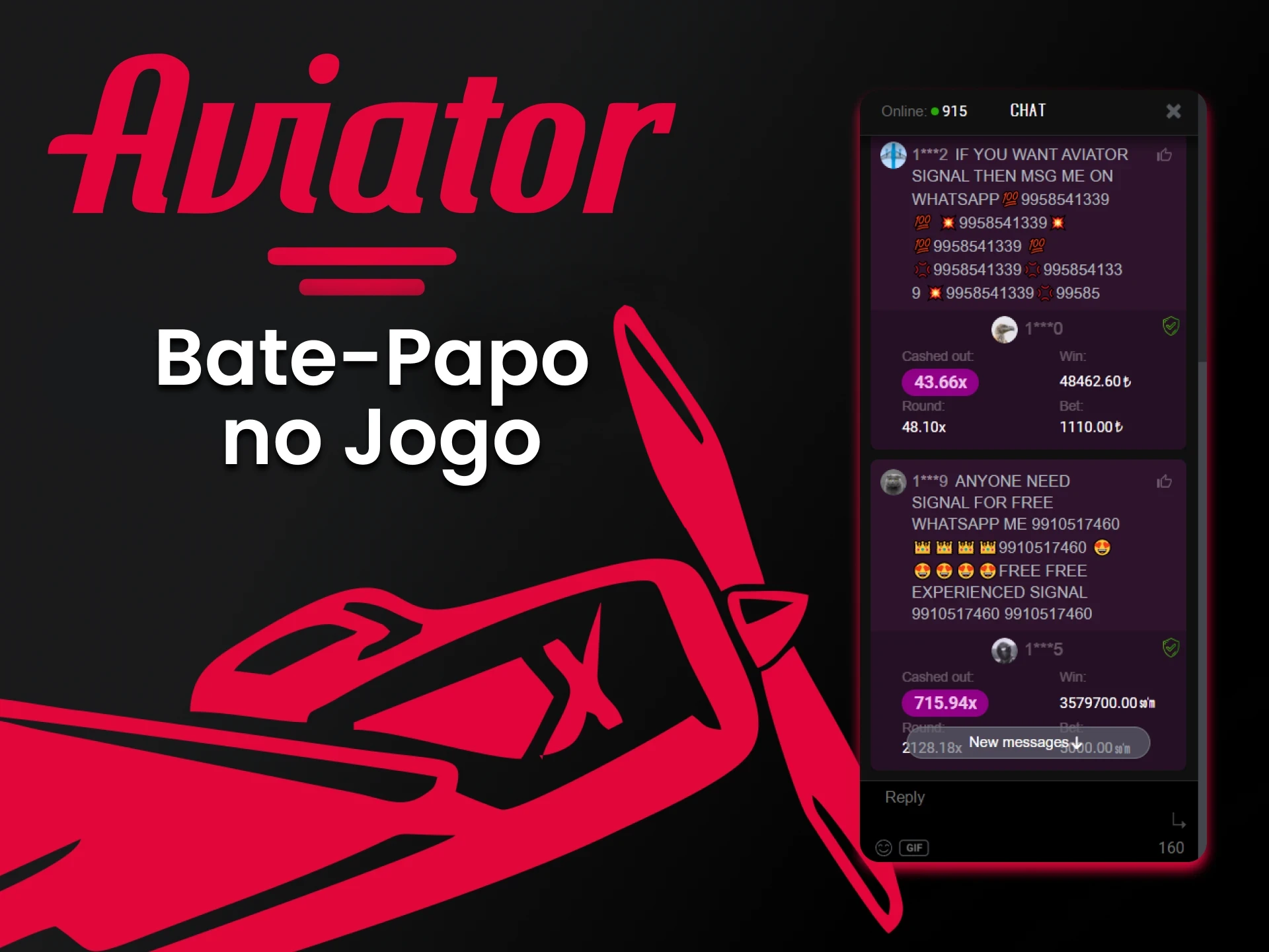 Use o bate-papo para saber mais sobre as experiências e dicas de outros jogadores.