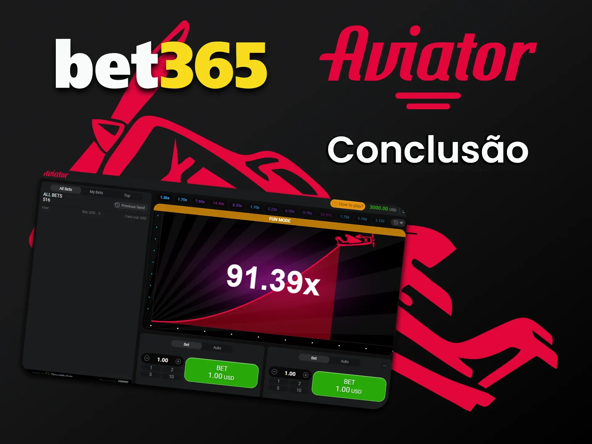 A Bet365 é a escolha certa para jogar Aviator.