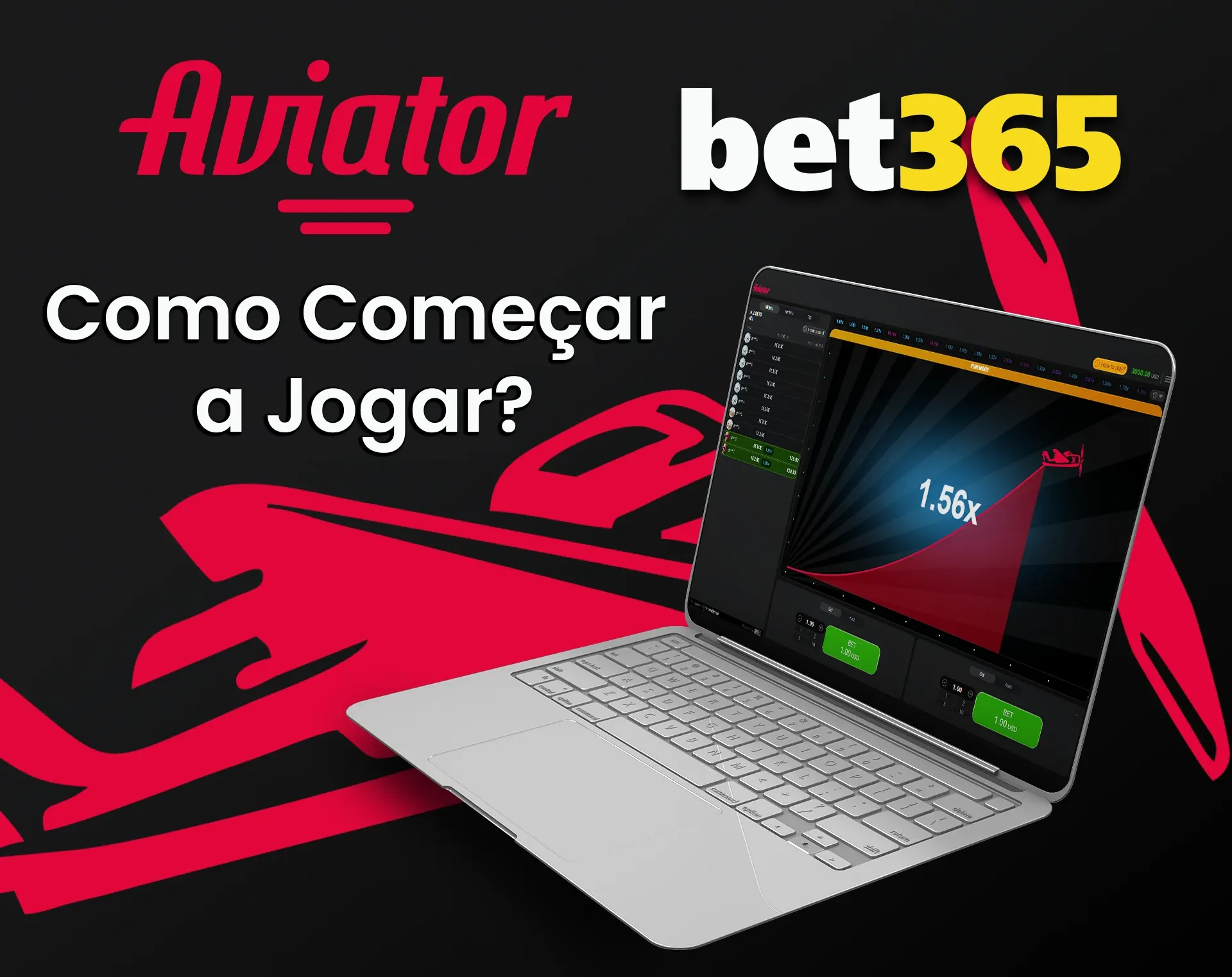 Vá para a seção de jogos para jogar Aviator na Bet365.